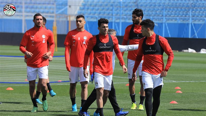 مران منتخب مصر استعدادا