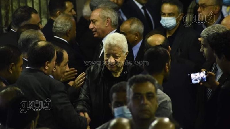 مرتضى منصور في عزاء