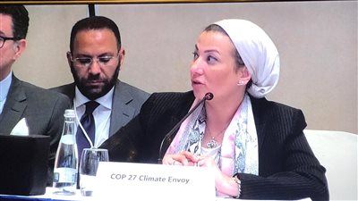 وزيرة البيئة تستعرض في الجلسة الوزارية المغلقة الطريق من جلاسكو إلى شرم الشيخ