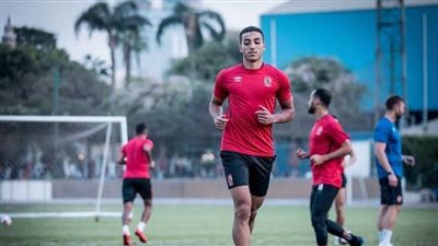 محمد عبد المنعم يواصل تدريباته التأهيلية بالمنتخب