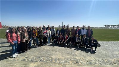 جهاز العاصمة الإدارية يستقبل وفد طلابي من أسيوط لتفقد أهم معالم المدينة