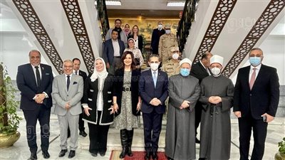 محافظ الغربية يستقبل وزراء الهجرة والتضامن ومفتي الديار لافتتاح مشروع الفلك