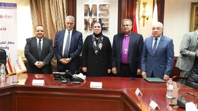 رئيس الإنجيلية لوزيرة التجارة: نستهدف تعظيم أثر عملنا التنموي وخاصة للفئات الأكثر احتياجا