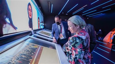 وزيرة البيئة تتفقد جناح مصر بمعرض إكسبو ٢٠٢٠