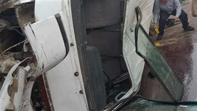إصابة 4 أشخاص بحادث تصادم بقرية جلبانة بالإسماعيلية
