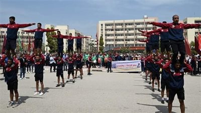 كلية التربية الرياضية بجامعة الفيوم تطلق مبادرة الرياضة تساوي حياة | صور 