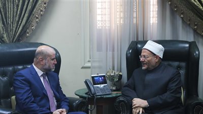 المفتي يستقبل مستشار الرئيس الفلسطيني.. ويؤكد مكانة القدس الدينية والحضارية