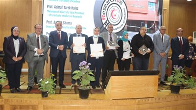 طب المنصورة تنظم يوم البحث العلمى | صور