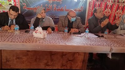 التموين والزراعة في مؤتمر مع ممثلي الجمعيات الزراعية بالإسكندرية 
