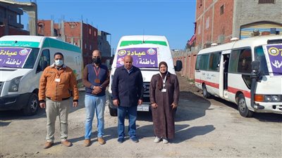 الكشف على 1428 مريضا في قافلة طبية بمنشأة النصر في الدقهلية