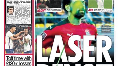 الصحافة العالمية عن مباراة مصر والسنغال: صلاح ورفاقه تعرضوا لأمطار الليزر لتشتيت انتباههم