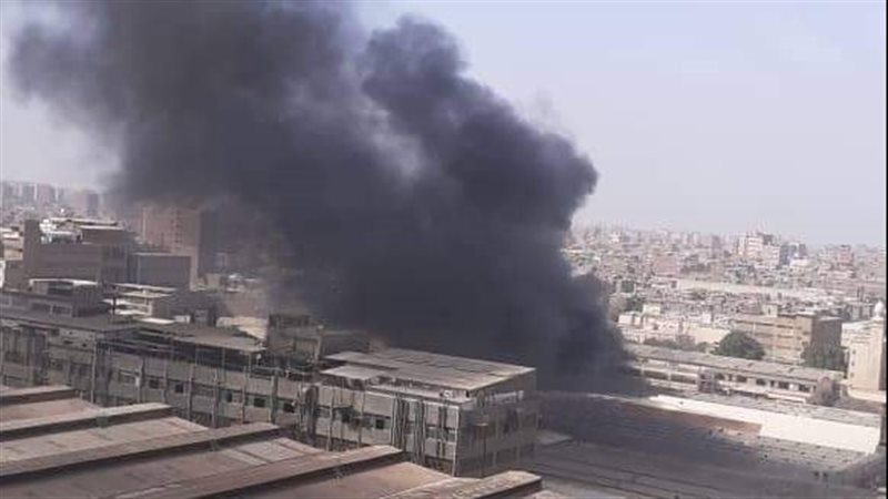 حريق بشبرا الخيمة