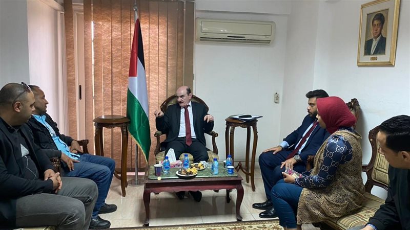 جانب من المؤتمر الصحفي