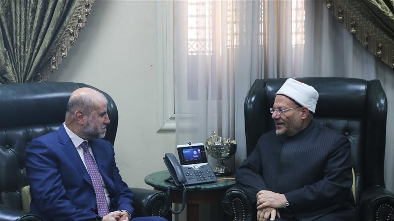 المفتي يستقبل مستشار