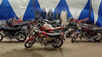 ارتكبوا 13 حادثا.. سقوط تشكيل عصابى لسرقة الدراجات النارية بالغربية 