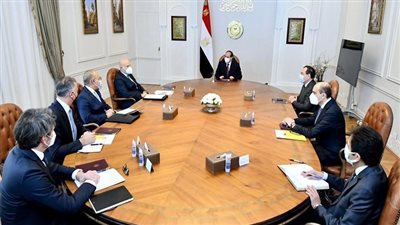 تفاصيل لقاء الرئيس السيسي ووفد شركة إيني الإيطالية للبترول