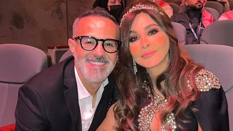 اليسا مع المنتج حمدي