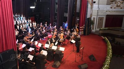 سليم سحاب يقود كورال أطفال مصر فى حفل فنى بجامعة القاهرة