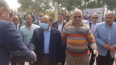 وزير التنمية ومحافظ القاهرة يحتفلان بيوم اليتيم في حديقة الأزهر | صور