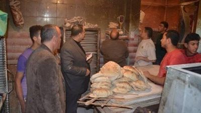 حملات مكثفة لضبط المخالفات في أسواق أبو النمرس بالجيزة