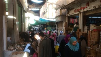 الركود يسيطر على أسواق ياميش رمضان بطنطا | صور 