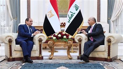 السيسي: نتمنى للعراق الشقيقة تحقيق الأمن والاستقرار