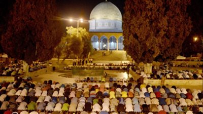 صلاة التراويح من المسجد الأقصى | فيديو