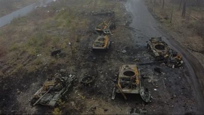 المخابرات البريطانية: تقدم القوات الأوكرانية بضواحي كييف وانسحاب الجيش الروسي 