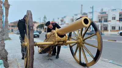شاهد| إطلاق مدفع الإفطار في أول أيام رمضان بمطروح