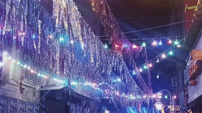 الزينة والأنوار والفوانيس تغزو شوارع وميادين الإسكندرية بأول أيام رمضان