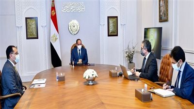 السيسي يكلف بالانتهاء من تجهيزات المتحف المصري الكبير.. رفع كفاءة كافة المنشآت والمباني في المحيط الجغرافي.. مساندة قطاع السياحة لمواجهة تداعيات كورونا والأزمة الأوكرانية