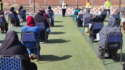 توزيع كراتين رمضان على 35 قرية بالغربية