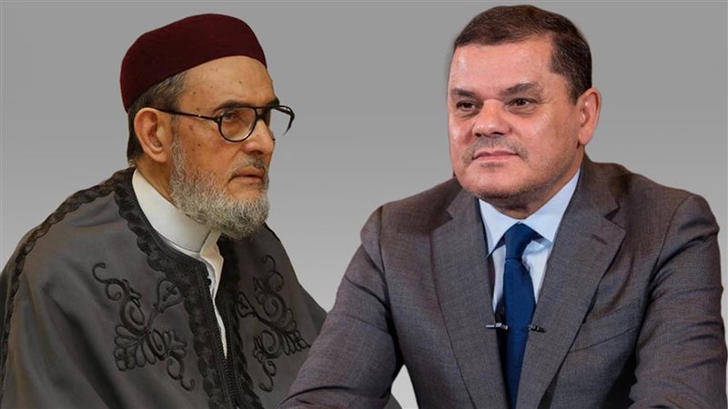 الدبيبة والصادق الغرياني