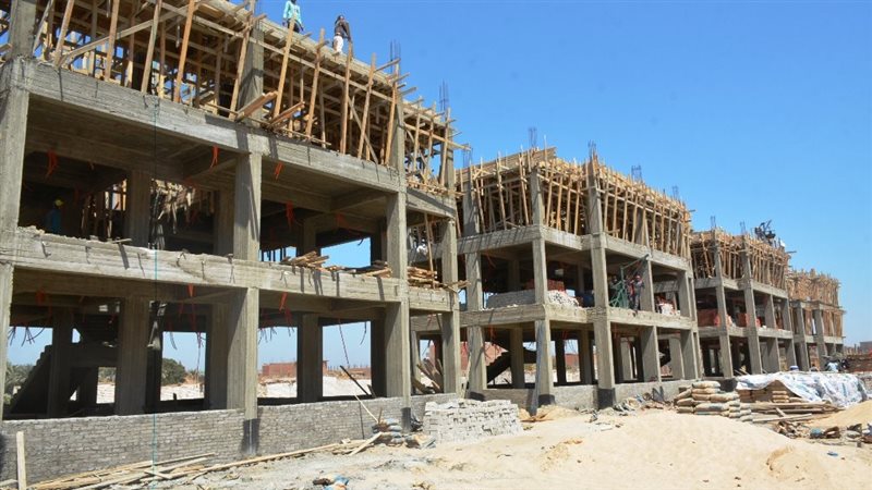 إنشاء 108 عقار سكني