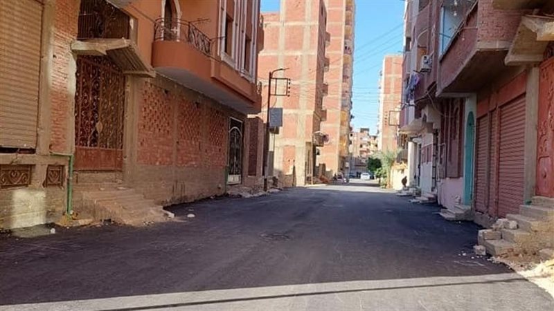  رصف 10 شوارع فرعية