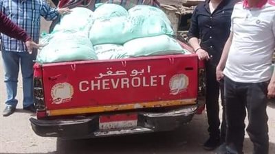 ضبط سيارة محملة بـ1.5 طن دقيق مدعم في الجيزة | صور