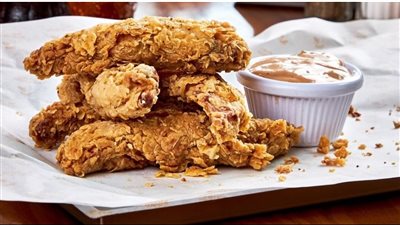 لعزومة مختلفة في رمضان.. طريقة عمل فرايد تشيكن المطاعم في البيت