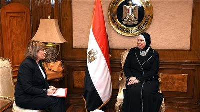 وزيرة التجارة: الدولة حريصة على تعزيز التعاون الاقتصادي المشترك مع أوروجواي