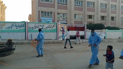 أحياء الإسكندرية تواصل أعمال التطهير والتعقيم من فيروس كورونا