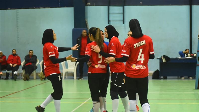 سيدات طائرة الأهلى