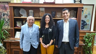 نقيب المهندسين يلتقي نائب رئيس مجلس إدارة الهيئة الألمانية للتعاون الدولي