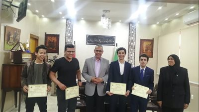تعليم القليوبية تكرم الطلاب الفائزين في معارض العلوم والهندسة