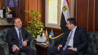 محافظ الإسكندرية يناقش مع قنصل عام لبنان تعزيز سبل التعاون 