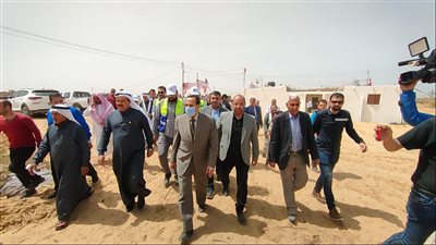 محافظ شمال سيناء يفتتح أعمال تطوير تجمع أبو يوسف بالشيخ زويد