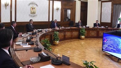 مدبولي لوفد شركة 