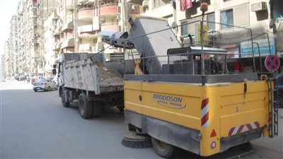 رفع 9 آلاف طن مخلفات من 6 أحياء في الجيزة