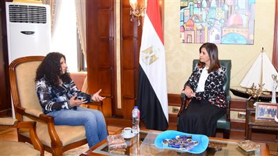 وزيرة الهجرة تستقبل عالمة مصرية في الهندسة البيئية بألمانيا