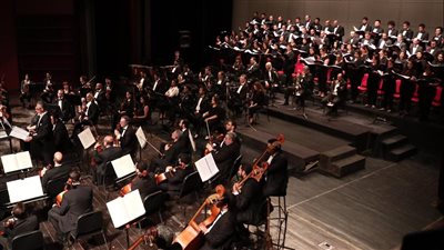 حفل فنى جديد لأوركسترا القاهرة السيمفونى بقيادة طلاب دارسين