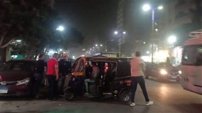 ضبط 14 مركبة توك توك غير مرخصة بجنوب الجيزة|صور