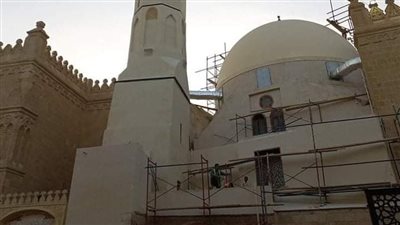 نقيب المهندسين يكلف الشعبة المعمارية بمراجعة أعمال الترميم في مسجد الحسين